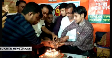 শ্রীপুরে বিএমএসএফের ৭ম প্রতিষ্ঠা বার্ষিকী পালন শ্রীপুরে বিএমএসএফের ৭ম প্রতিষ্ঠা বার্ষিকী পালন