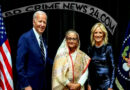 জো বাইডেনের সংবর্ধনা অনুষ্ঠানে যোগ দিয়েছেন প্রধানমন্ত্রী